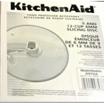 KitchenAid Food Processor Accessory - 9 and 12-Cup 6mm Slicing Disc