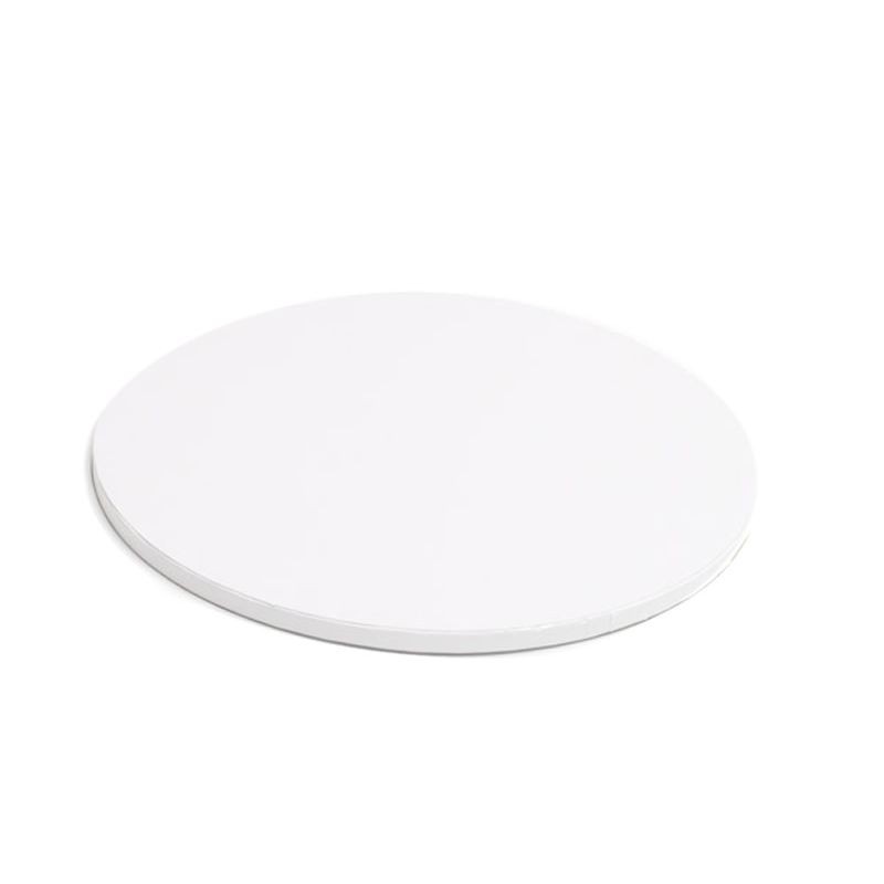 Drum Cake Board White Round 12 inch