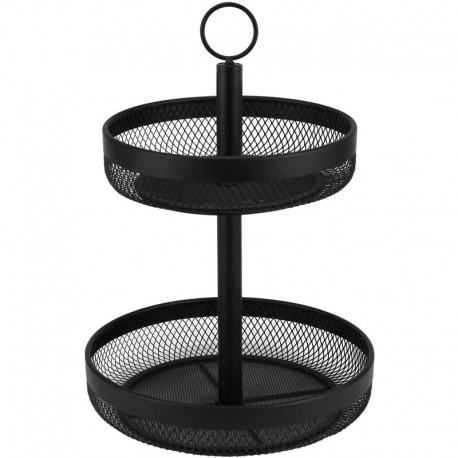Classica Nero Mesh 2 Tier Basket Classica - 1
