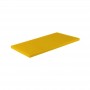 Chef Inox Cutting Board Polyethylene Yellow 530x325x20mm Chef Inox - 1
