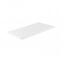 Chef Inox Cutting Board Polyethylene White 530x325x20mm