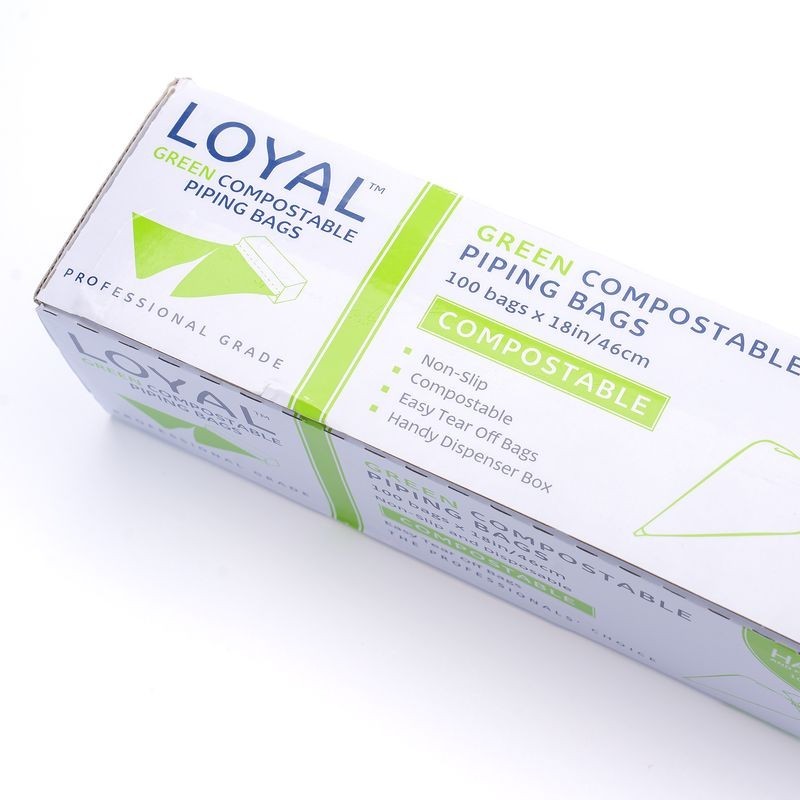 Loyal Compostable Piping Bags Green 18" 100pc Loyal - 1