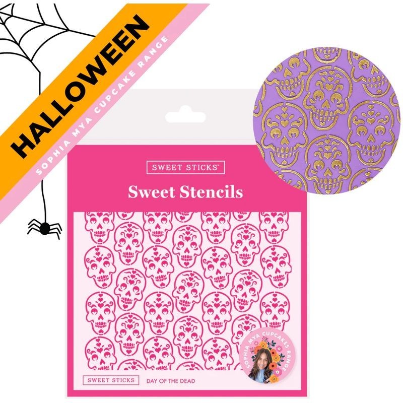Sweet Sticks Day of The Dead Stencil Sweet Sticks - 1