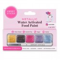 Sweet Sticks Water Activated Metallic Palette - Unicorn