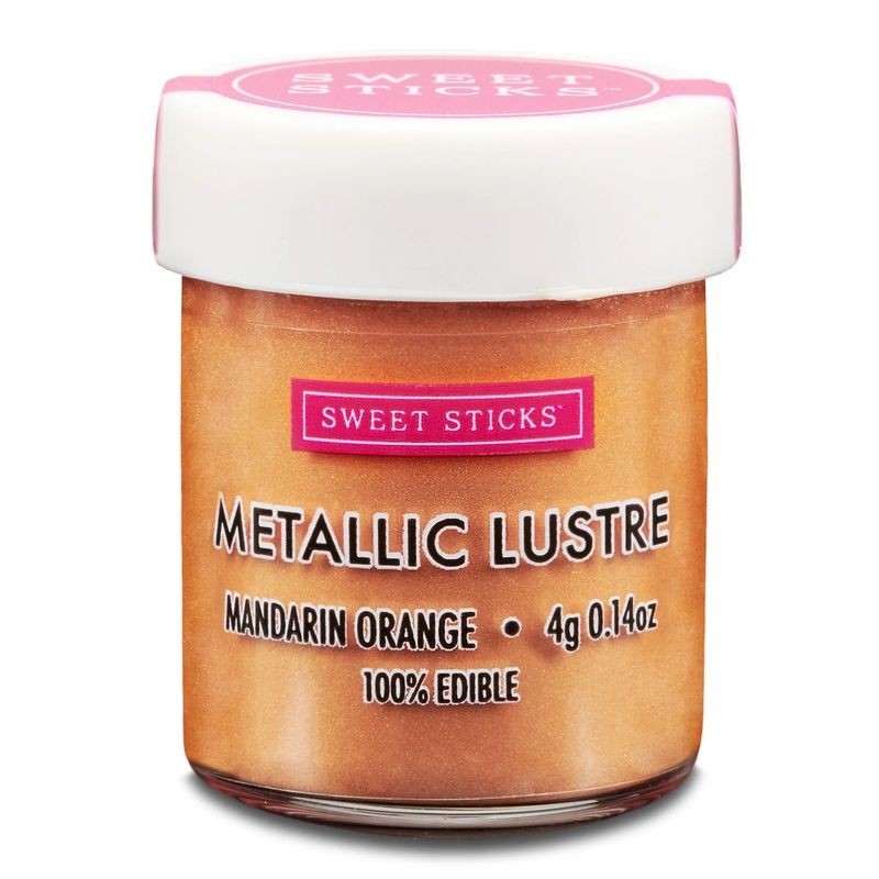 Sweet Sticks Metallic Lustre - Mandarin Orange - 4g Sweet Sticks - 1