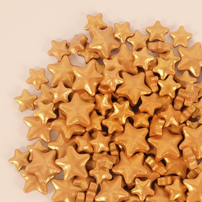 Sprinks Golden Galaxy Mix Tiny Cake Toppers - 25g
