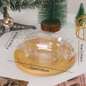 Disposable Clear Candy Shaped Dessert Box - 5 pack