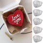 Aluminium Heart Cake Pan 3"