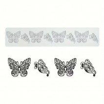 Cake Lace Silicone Mat Butterfly 8 cavit
