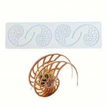 Sea Snail Cake Lace Mat – Silicone