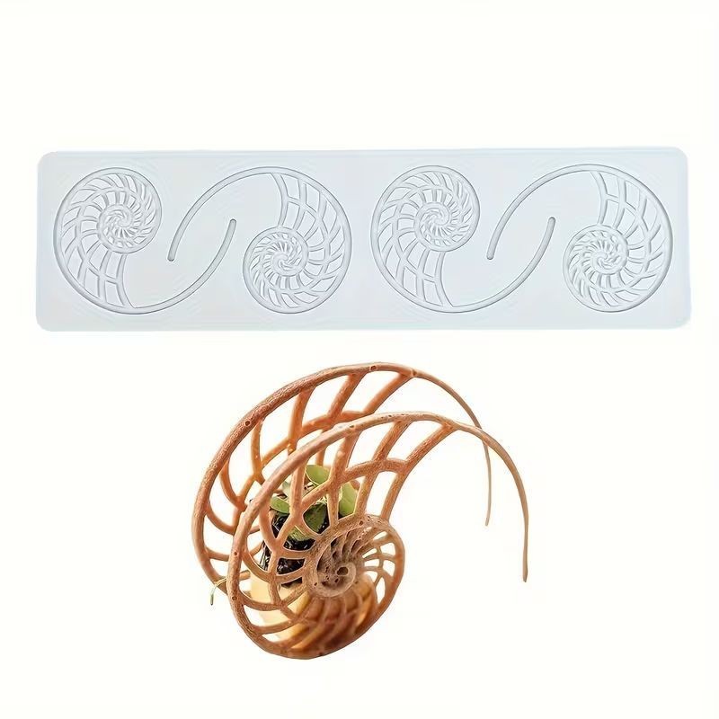 Sea Snail Cake Lace Mat – Silicone