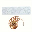 Sea Snail Cake Lace Mat – Silicone