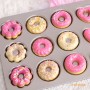 Chefmade Donut Pan - Mixed Shapes - 12 Cup