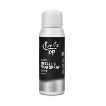 Over The Top Metallic Food Spray - Silver 45gm