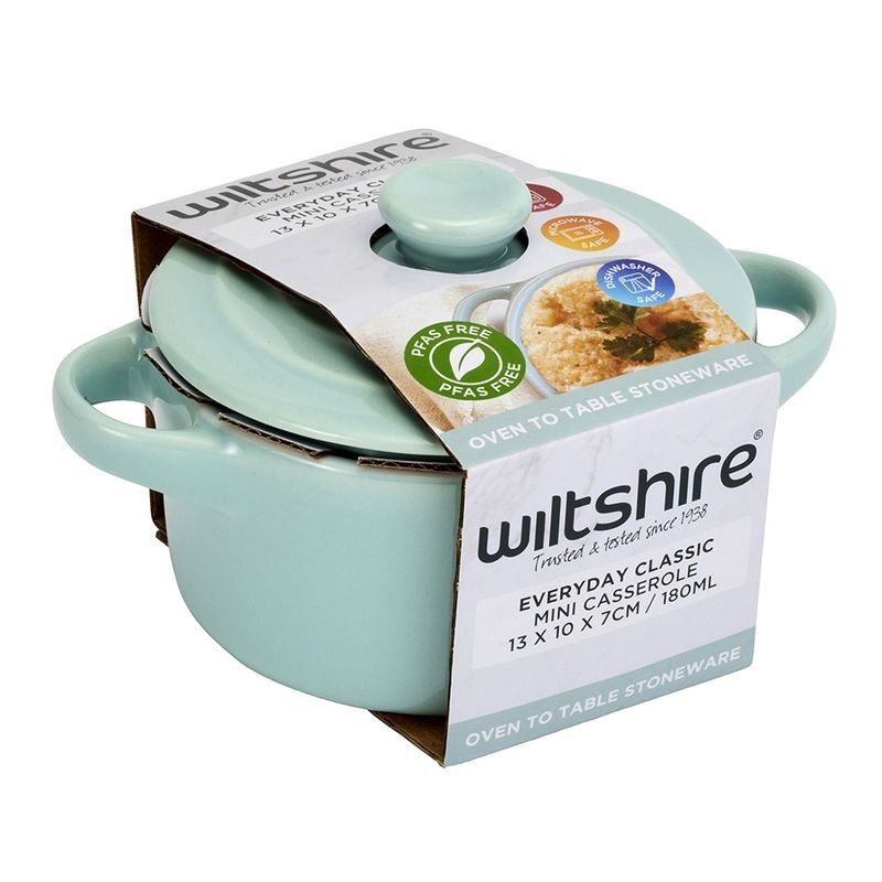 Wiltshire Oven-to-Table Everyday Classic Mini Casserole Dish 13 x 20 x 7cm 180ml