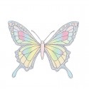 Cupcake Toppers - Edible Wafer Top - Pastel Butterflies 12pk