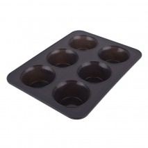 Daily Bake Silicone Jumbo Muffin Pan - 6 cup Daily Bake - 1