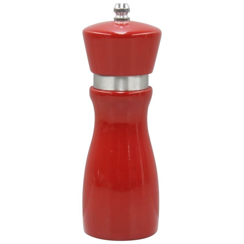 Chef Inox “Mondo” Mill-Salt/Pepper-Red Wood Ceramic Gear 155mm Chef Inox - 1