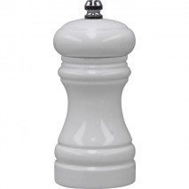 Chef Inox Cafe White Wood 115mm Salt OR Pepper Mill Chef Inox - 1