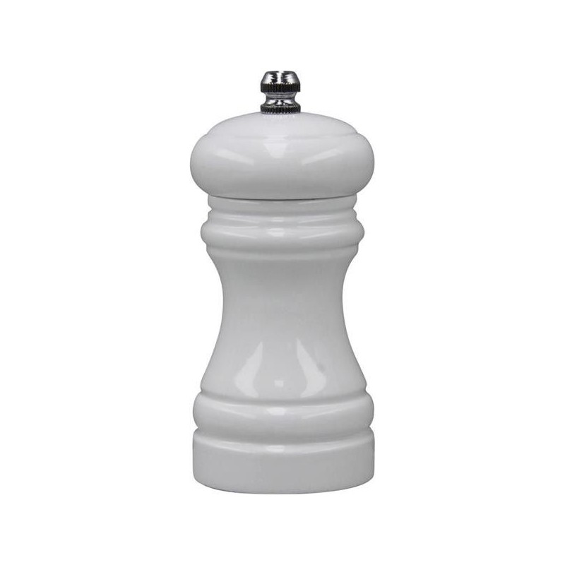 Chef Inox Cafe White Wood 115mm Salt OR Pepper Mill Chef Inox - 1