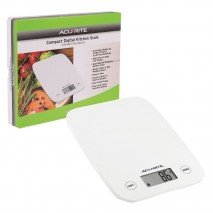 AcuRite Compact Digital Scale - 5 kg White Acurite - 1