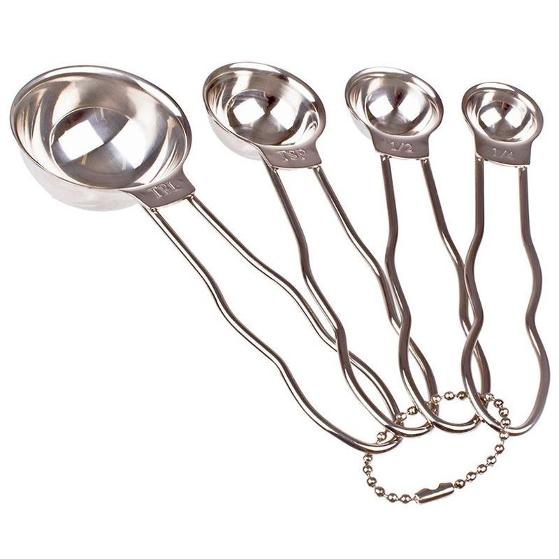 Appetito Measuring Spoons Stainless Steel - 4 set Appetito - 1