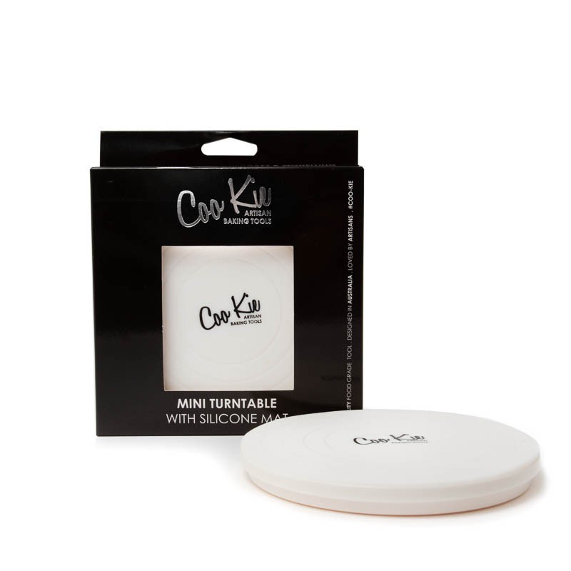 Coo Kie Mini Turntable with Silicone Mat 14cm Coo Kie - 1