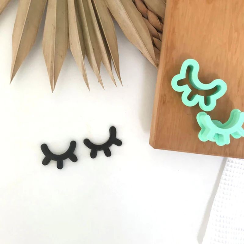 SweetP Closed Lash Cutter Set Custom Cookie Cutters - 1