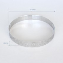 Loyal Bakeware Perforated Ring Stainless Steel - 150x20mm Loyal - 1