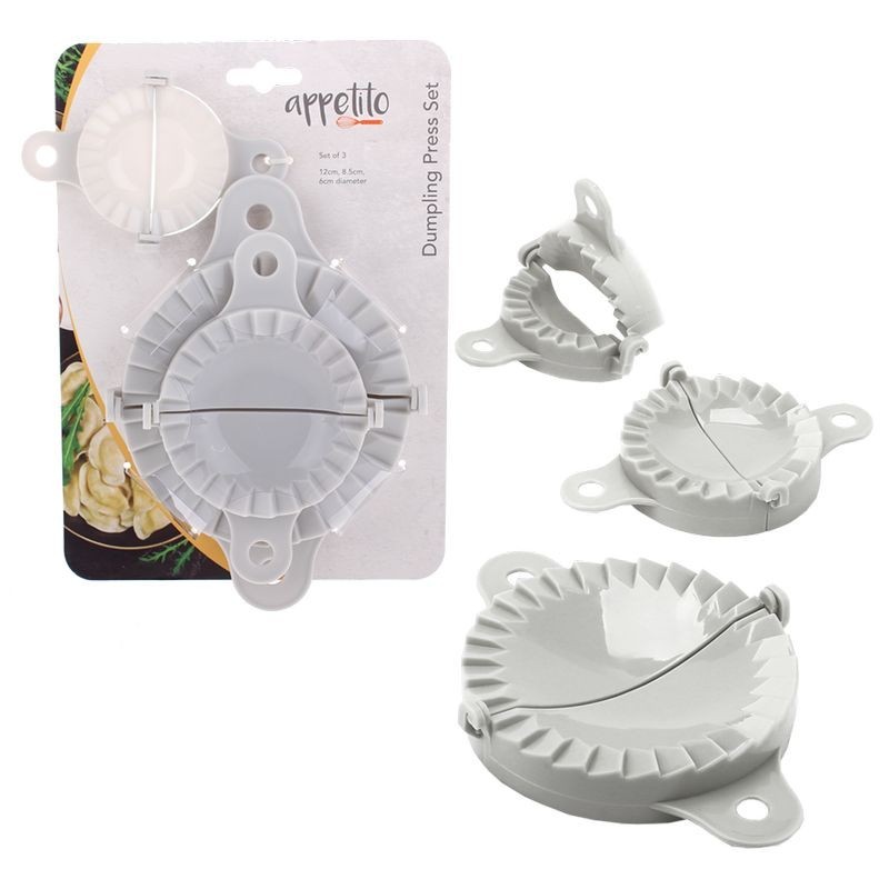 Apettito Dumpling Maker - White Set of 3 Appetito - 1