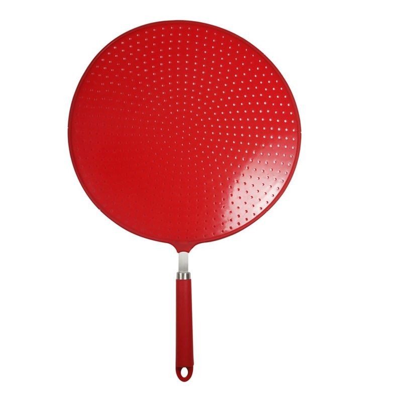 Avanti Silicone Oil Spatter Screen - 33cm - Red Avanti Kitchenware - 1