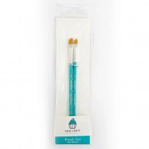 Cake Craft Nylon Brush Set - Angled Tip - 2 piece set Cake Craft - 1
