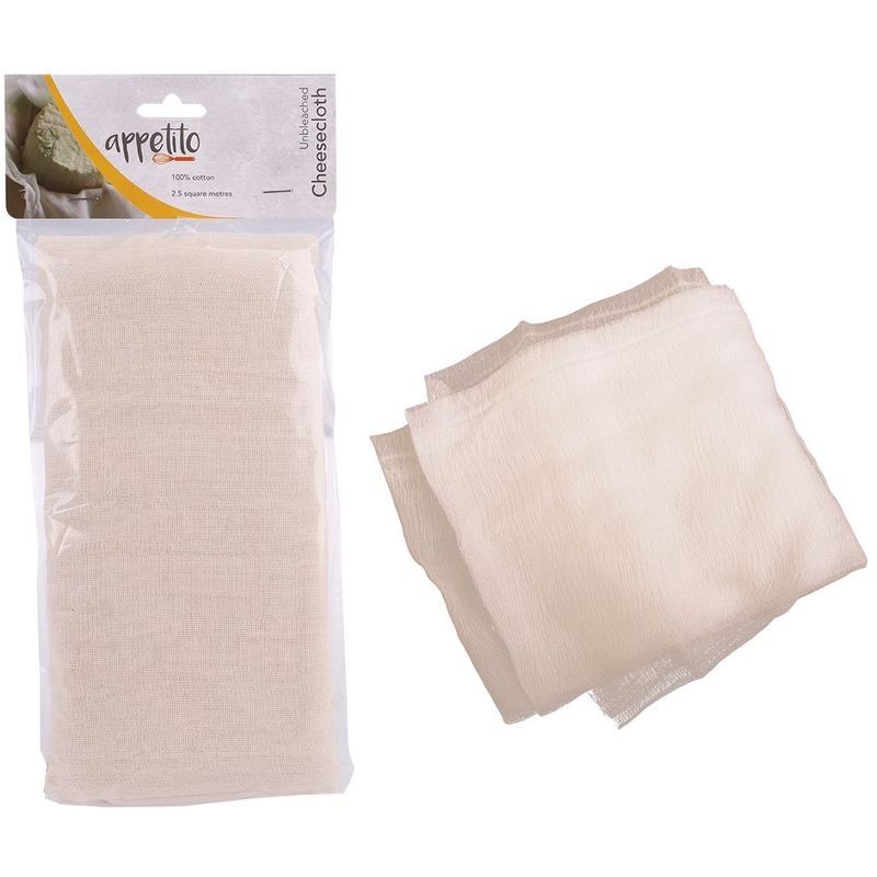 Appetito Cheesecloth Unbleached 2.5m Appetito - 1