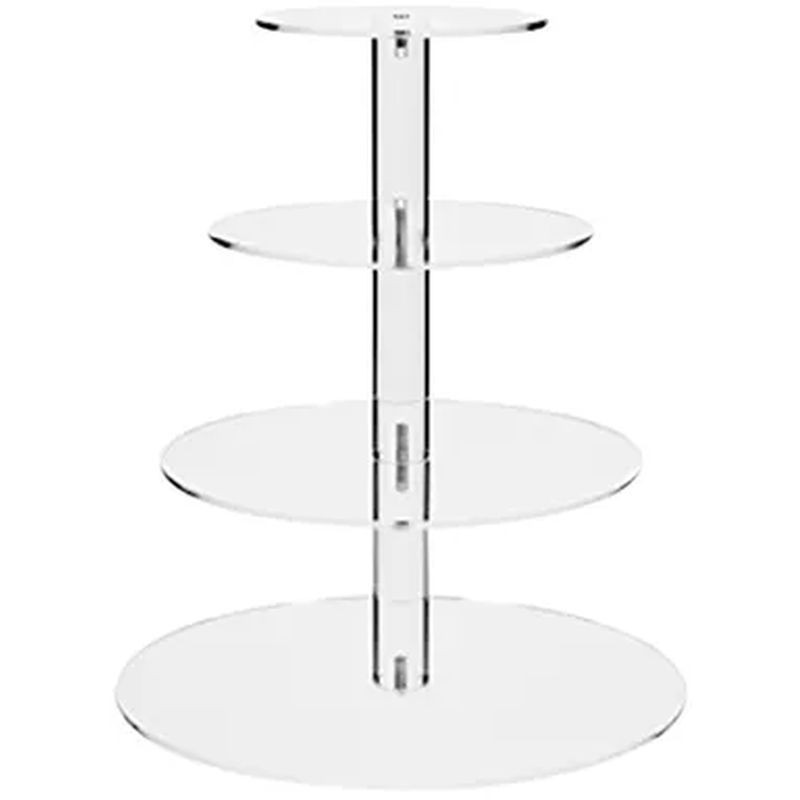 Acrylic Cake Stand 4 tier Cake Craft - 1
