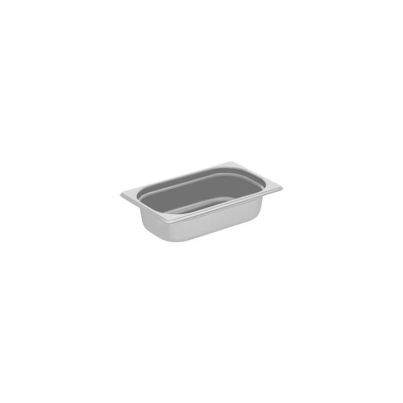 Chef Inox Anti-Jam Steam Pan 1/4 Size 265x162x65mm / 1.5Lt Chef Inox - 1