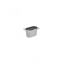 Chef Inox Anti-Jam Steam Pan 1/9 Size 176x108x100mm / 1.0Lt