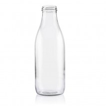 Plasdene Glass Juice Bottle with Twist Neck - 1 Litre Plasdene - 1