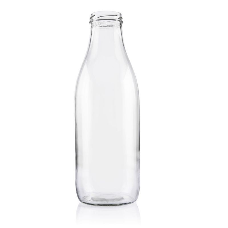 Plasdene Glass Juice Bottle with Twist Neck - 1 Litre Plasdene - 1