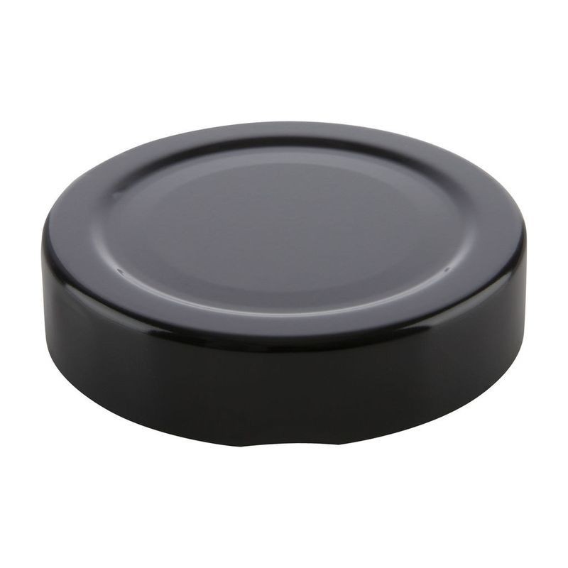 58mm Black Metal Deep Twist Cap Plasdene - 1