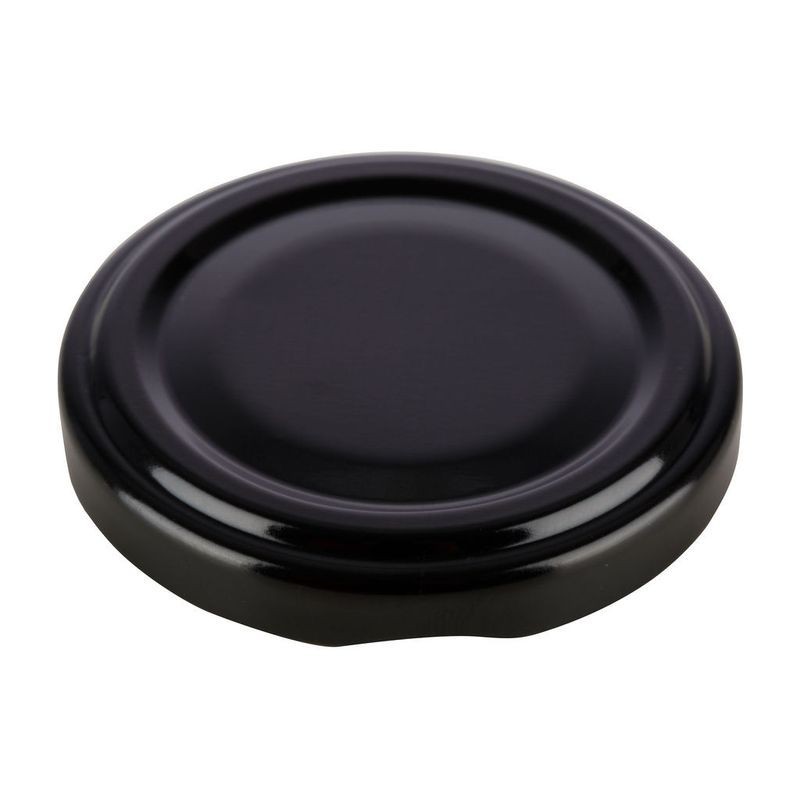 53mm Black Metal RSP Twist Cap Plasdene - 1