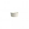 Duraceram Ribbed Souffle Dish - Ivory 125mm
