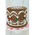 Christmas Cake 1 Class -Christmas Gingerbread Vintage Cake Class