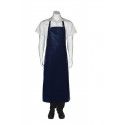 Chef Works Long PVC Bib Apron - Navy - Waterproof CWPVL