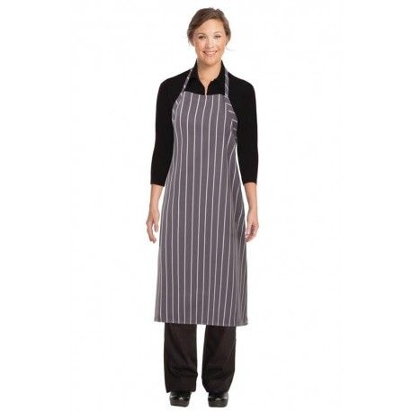 Chef Works English Butcher Apron - Grey - A100 Chef Works,Cooks