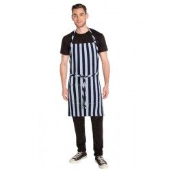 Chef Works Cheaspeake Denim Bib Apron - Indigo -  AB033