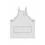 Chef Works Memphis Cross Back Bib Apron - Indigo - ACRS035 Chef