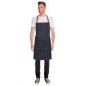 Chef Works Memphis Cross Back Bib Apron - Indigo - ACRS035