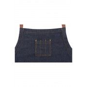 Chef Works Memphis Denim Large Bib Apron - Indigo - AB036 Chef