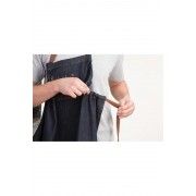 Chef Works Memphis Denim Large Bib Apron - Indigo - AB036 Chef