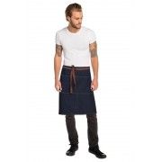 Chef Works Memphis Denim 3/4 Apron - Indigo - AW049 Chef